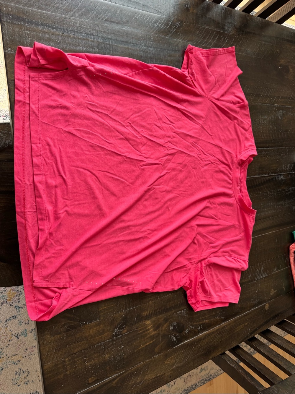 lululemon athletica Short Sleeve Tee in Bright Pink